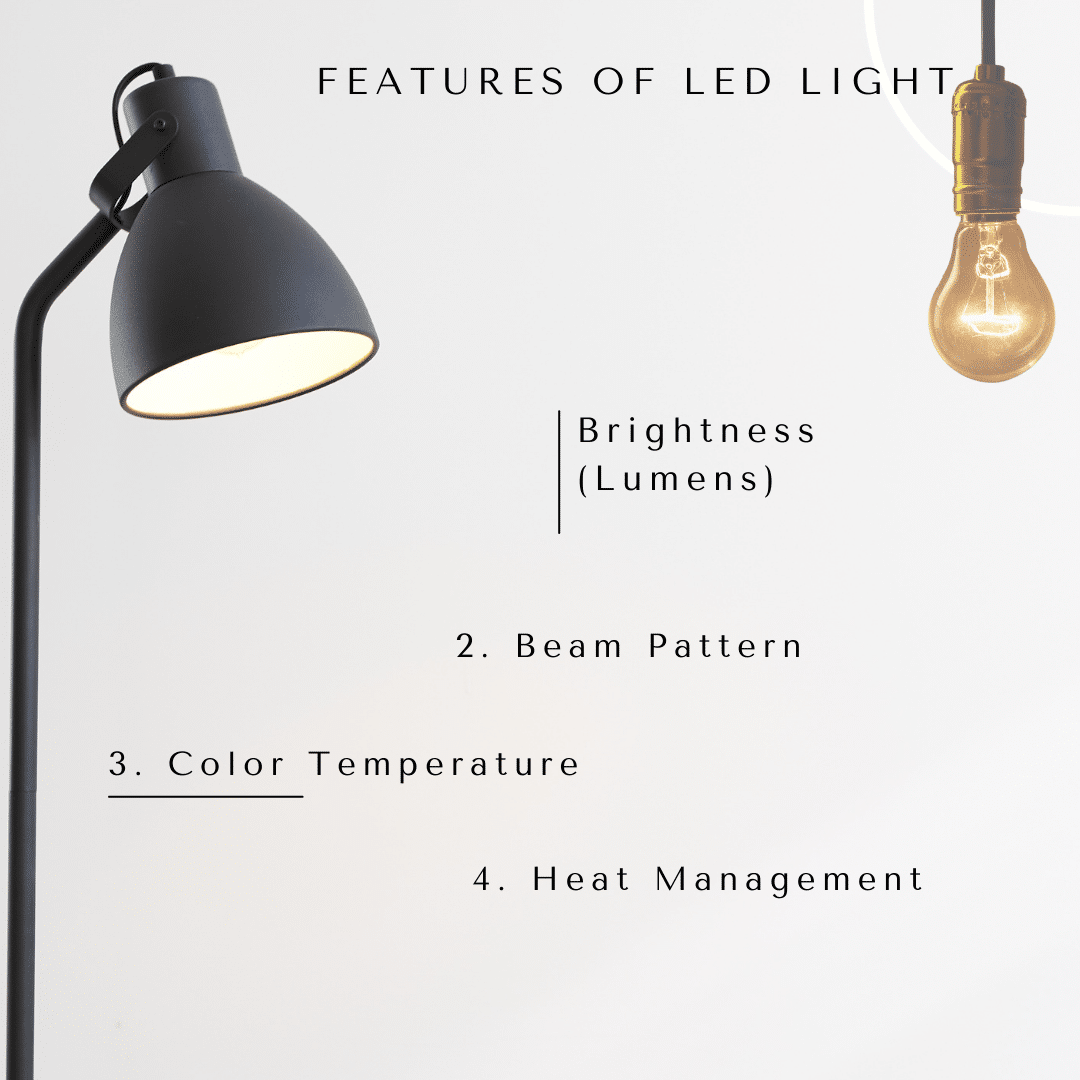 features of led lights