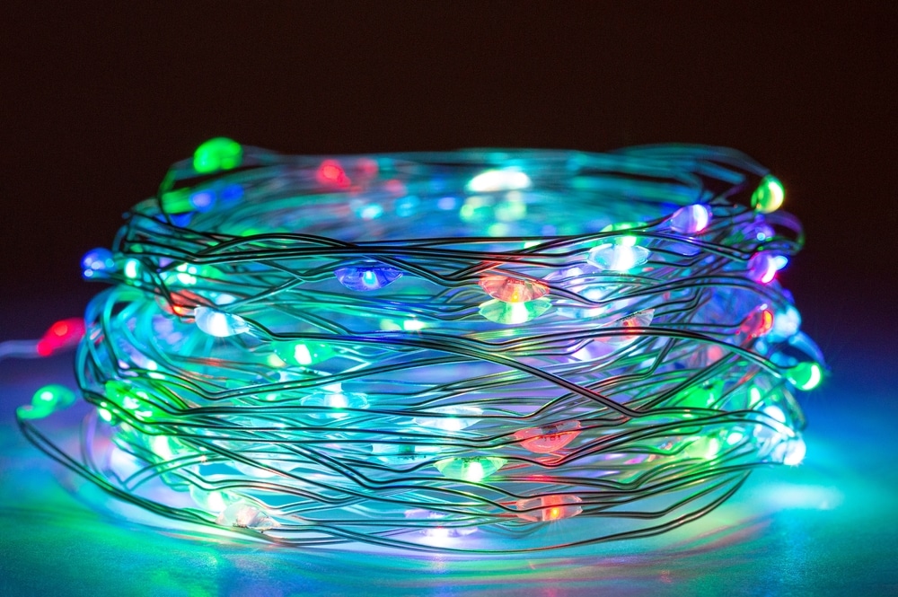 A view of light strips