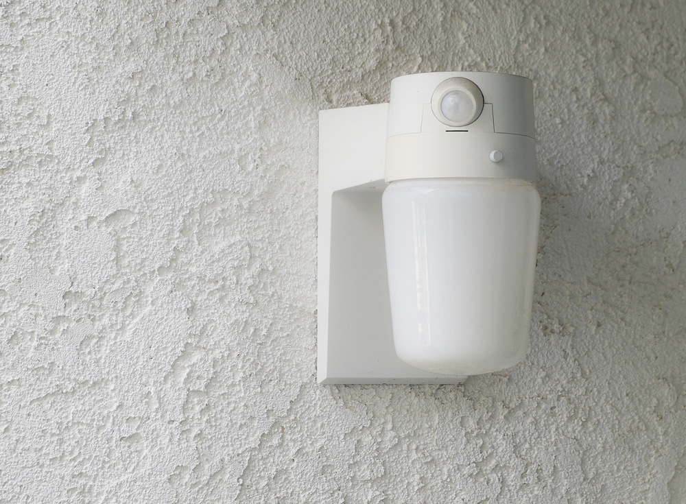 Motion activated porch light