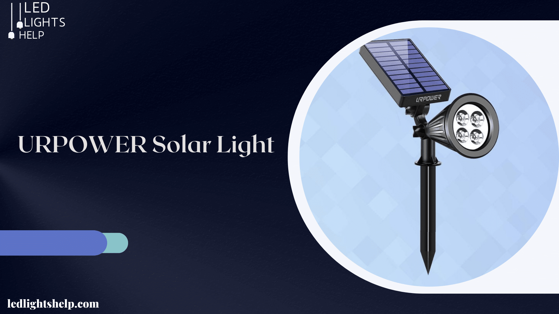 URPOWER Solar Lights 